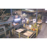 Moulding plant BELLOI & ROMAGNOLI, moulding boxes 1600 x 1300 x 350/350 mm